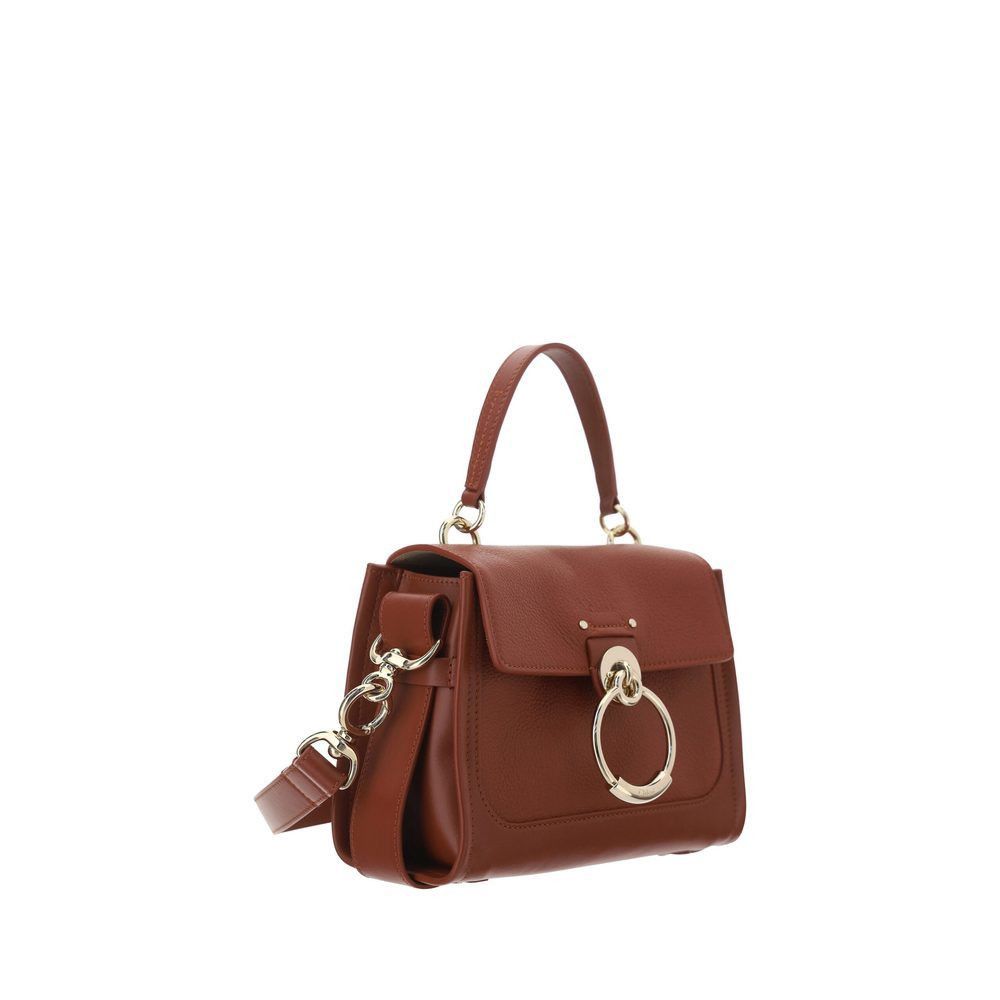 Other Chloé Brown Calf Leather Tess Handbag Size ONE SIZE - 2 Thumbnail