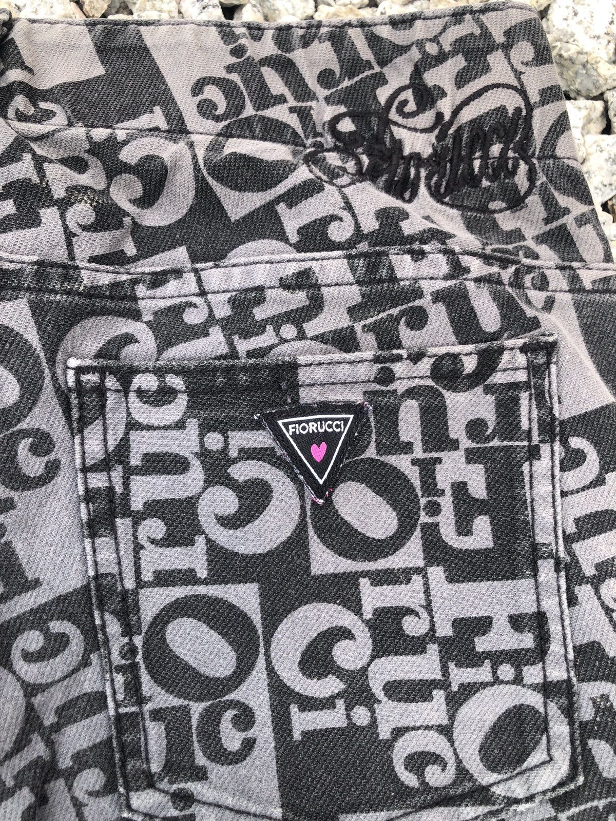 Fiorucci × Japanese Brand VINTAGE FIORUCCI MONOGRAM PARACHUTE CARGO MULTI CARGOPOCKET Size US 28 / EU 44 - 10 Thumbnail