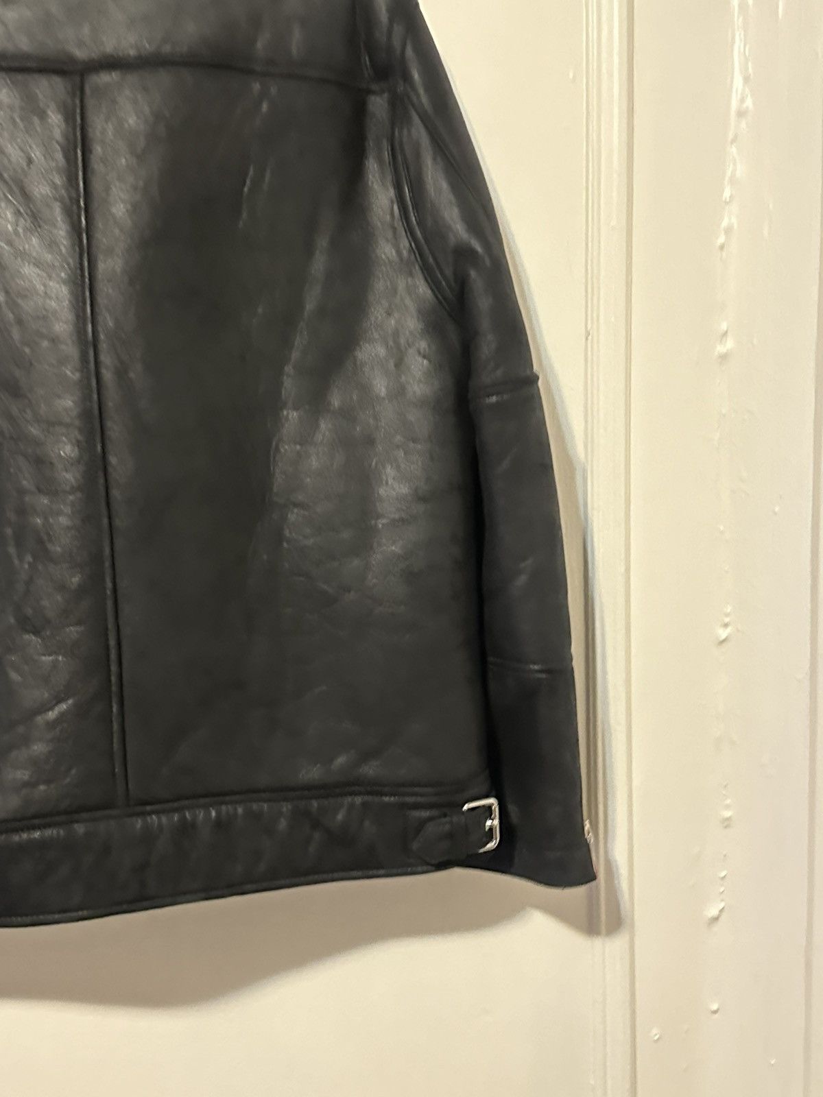 Reiss NWT men's leather Jacket Size US L / EU 52-54 / 3 - 10 Thumbnail