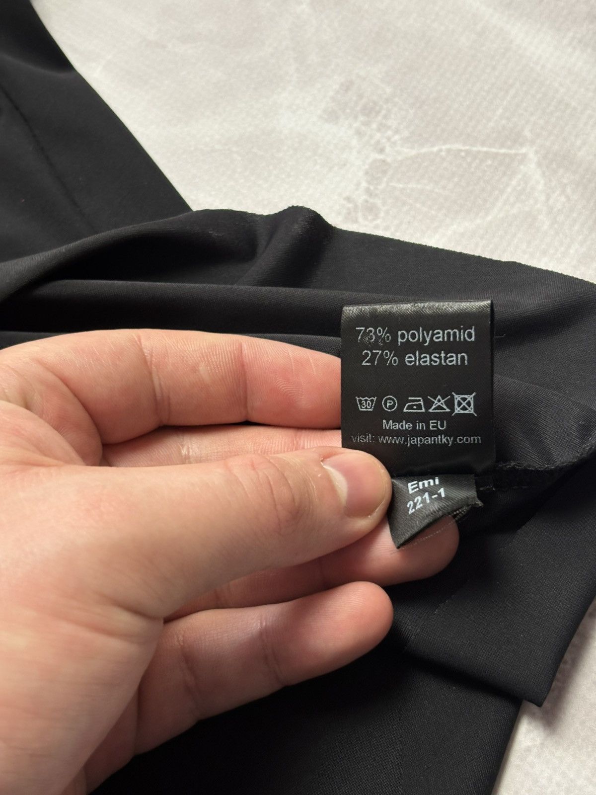 Japanese Brand Japan TKY Emi Travel Jersey A-Line Blouse Tunic Black XS Size XS / US 0-2 / IT 36-38 - 10 Thumbnail