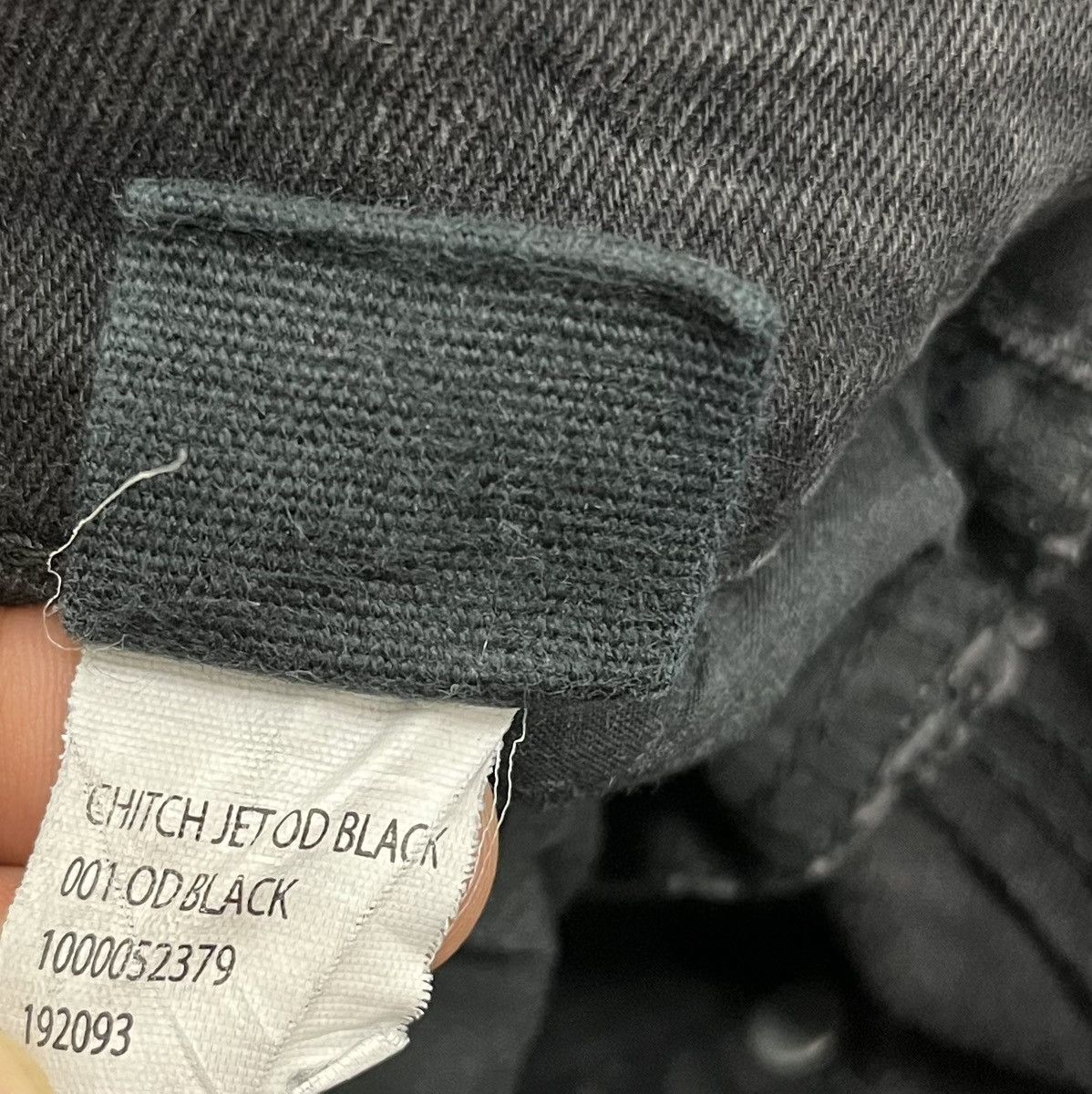 Ksubi Ksubi Skinny Denim Black Jeans Size US 33 - 9 Thumbnail