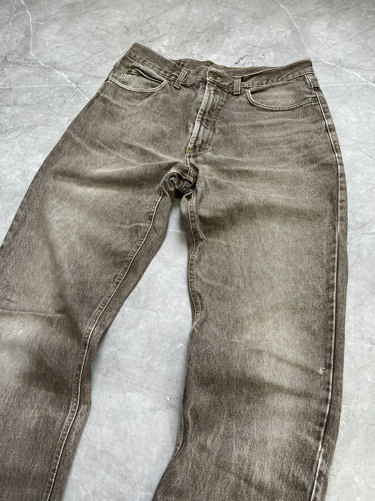 Diesel Diesel style washed faded brown baggy jeans y2k Size US 34 / EU 50 - 4 Thumbnail
