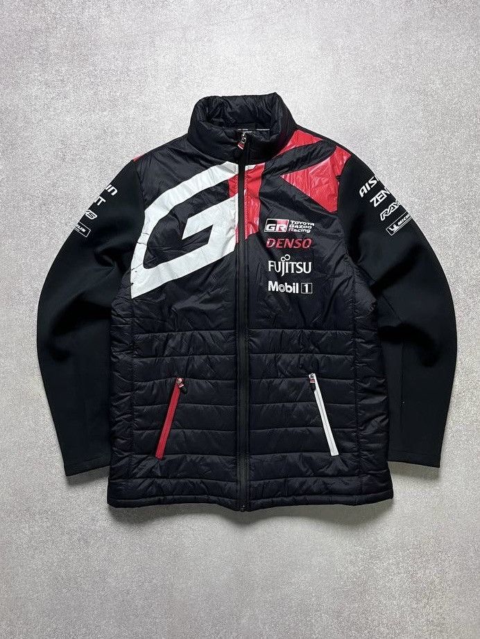 Vintage Toyota Gazoo Racing Softshell Jacket L