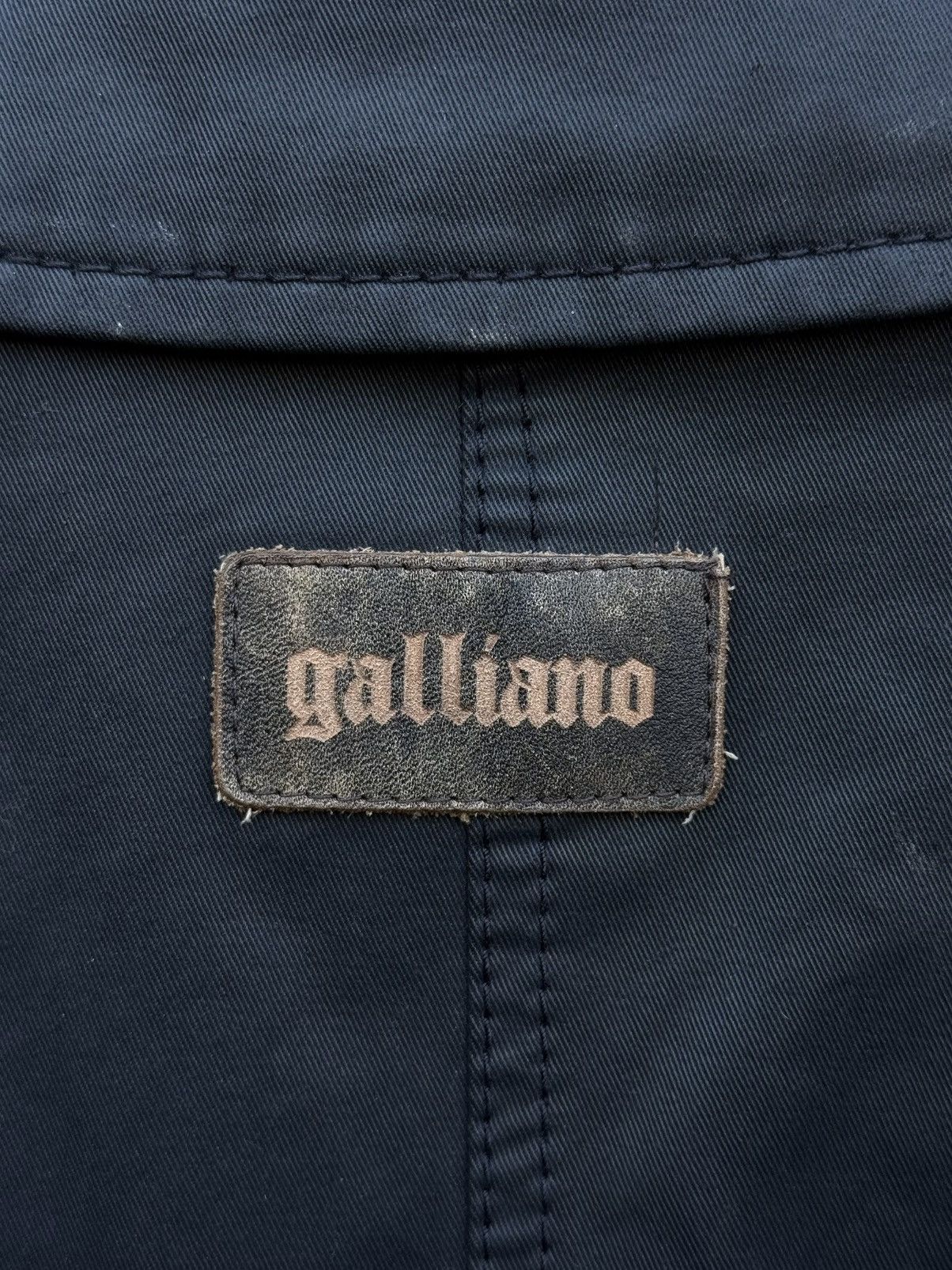 John Galliano Galliano Heavy Waxed Cotton M-65 Field Jacket FW10 Size US S / EU 44-46 / 1 - 10 Thumbnail