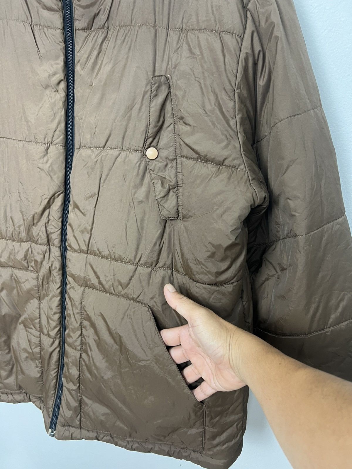 Quicksilver Vintage Quiksilver Japan Reversible Puffer Jacket Size US L / EU 52-54 / 3 - 12 Thumbnail