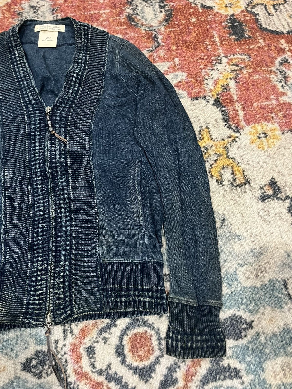 Japanese Brand Cotton zipper cardigan Size US S / EU 44-46 / 1 - 3 Thumbnail