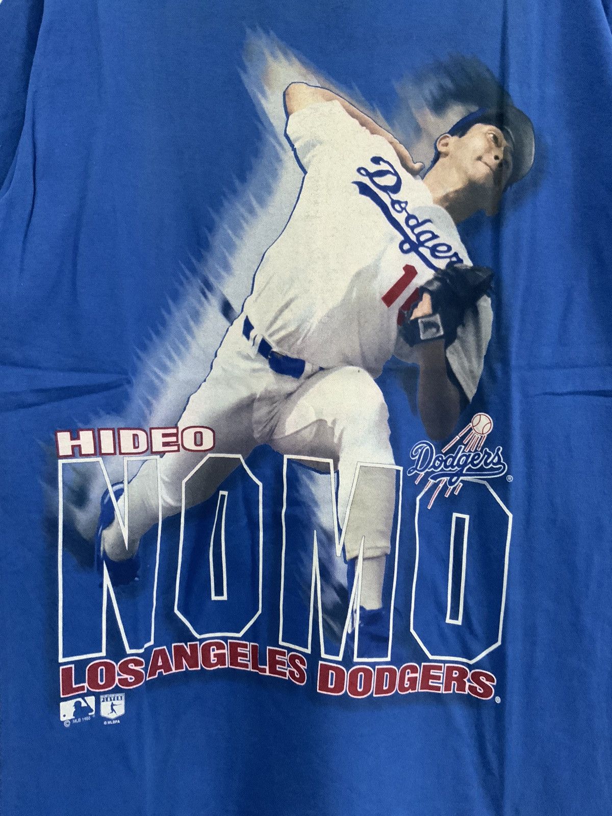 Salem Sportswear Vintage Hideo Nomo Los Angeles Dodgers ‘95 Tee Size US M / EU 48-50 / 2 - 6 Thumbnail