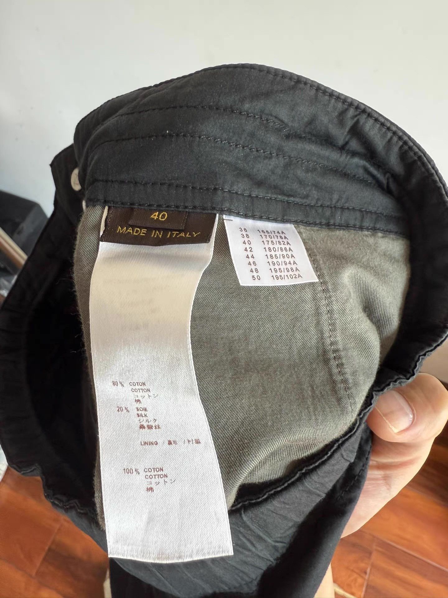 Louis Vuitton Black Cargo Pants with Zip Pockets - Size 34 Size US 34 / EU 50 - 3 Thumbnail