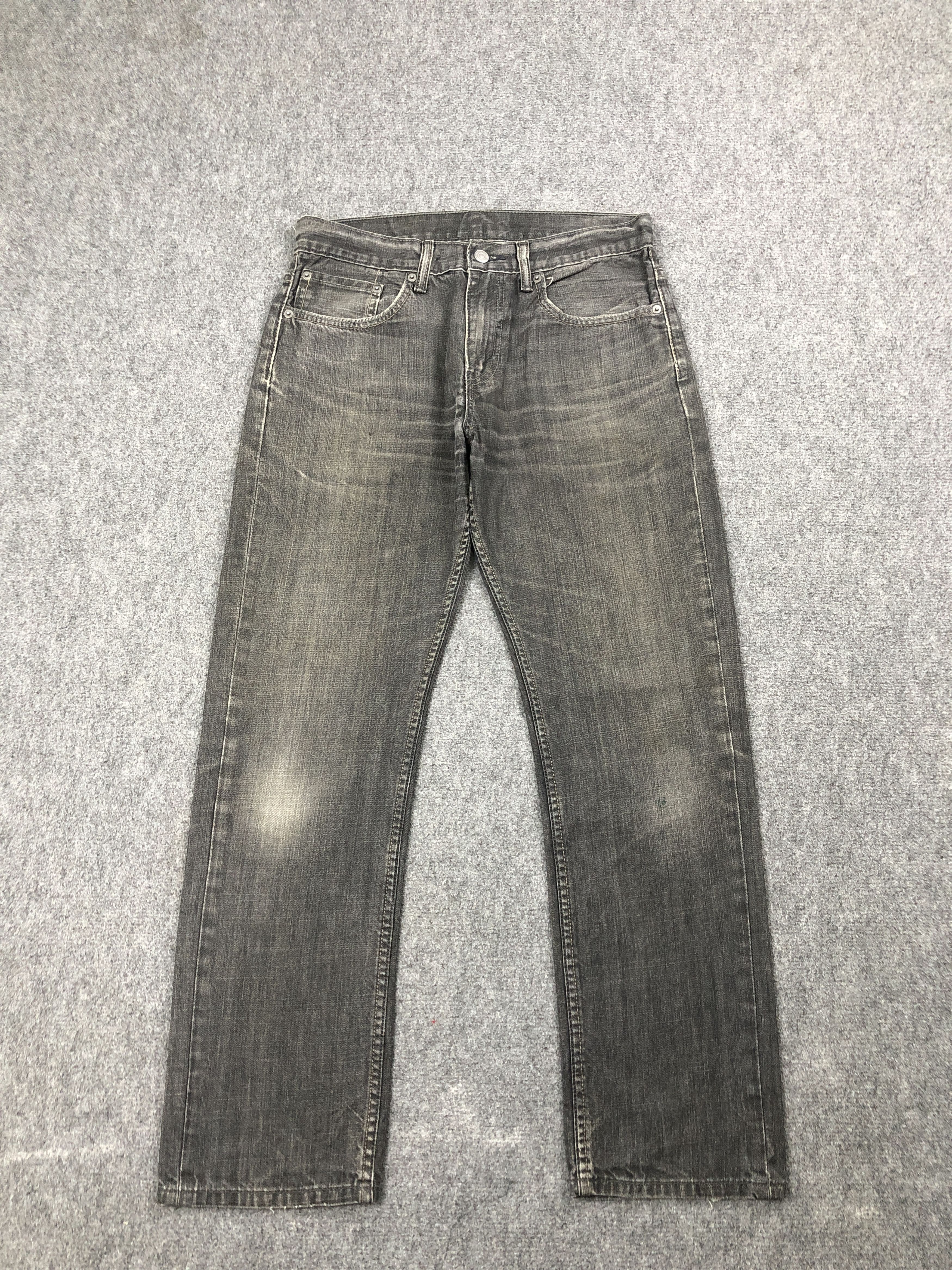Levi's Vintage Levis 513 Slim FitnFaded Black Jeans DP2517 Size US 30 / EU 46 - 1 Thumbnail