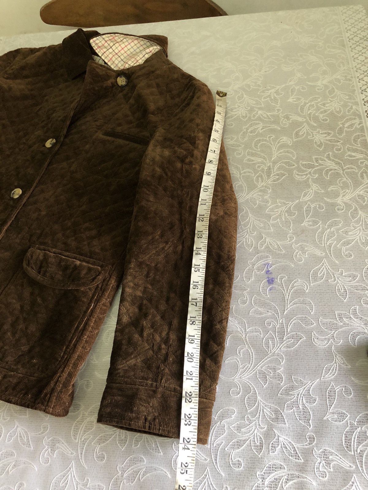 Brooks Brothers Vintage Brooks Brothers Quilt Paded Jacket Brown Size S / US 4 / IT 40 - 20 Thumbnail
