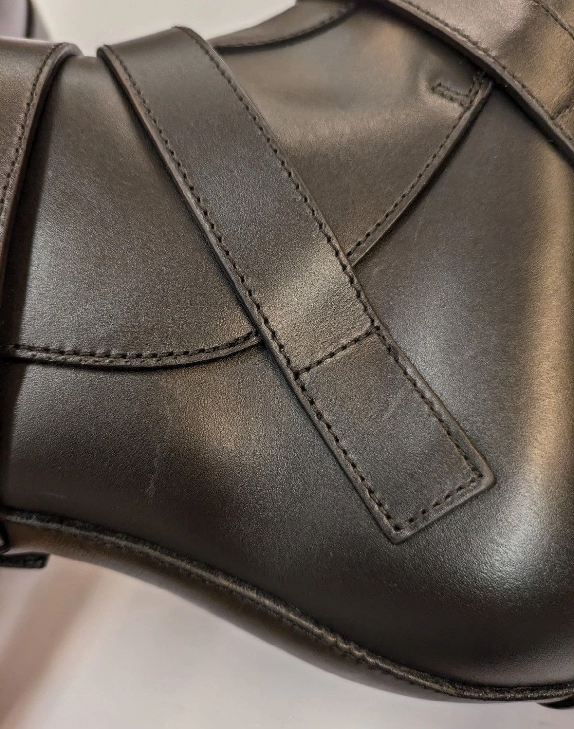 Alexander McQueen ALEXANDER McQUEEN Leather Ankle Boots Size US 11 / EU 44 - 6 Thumbnail