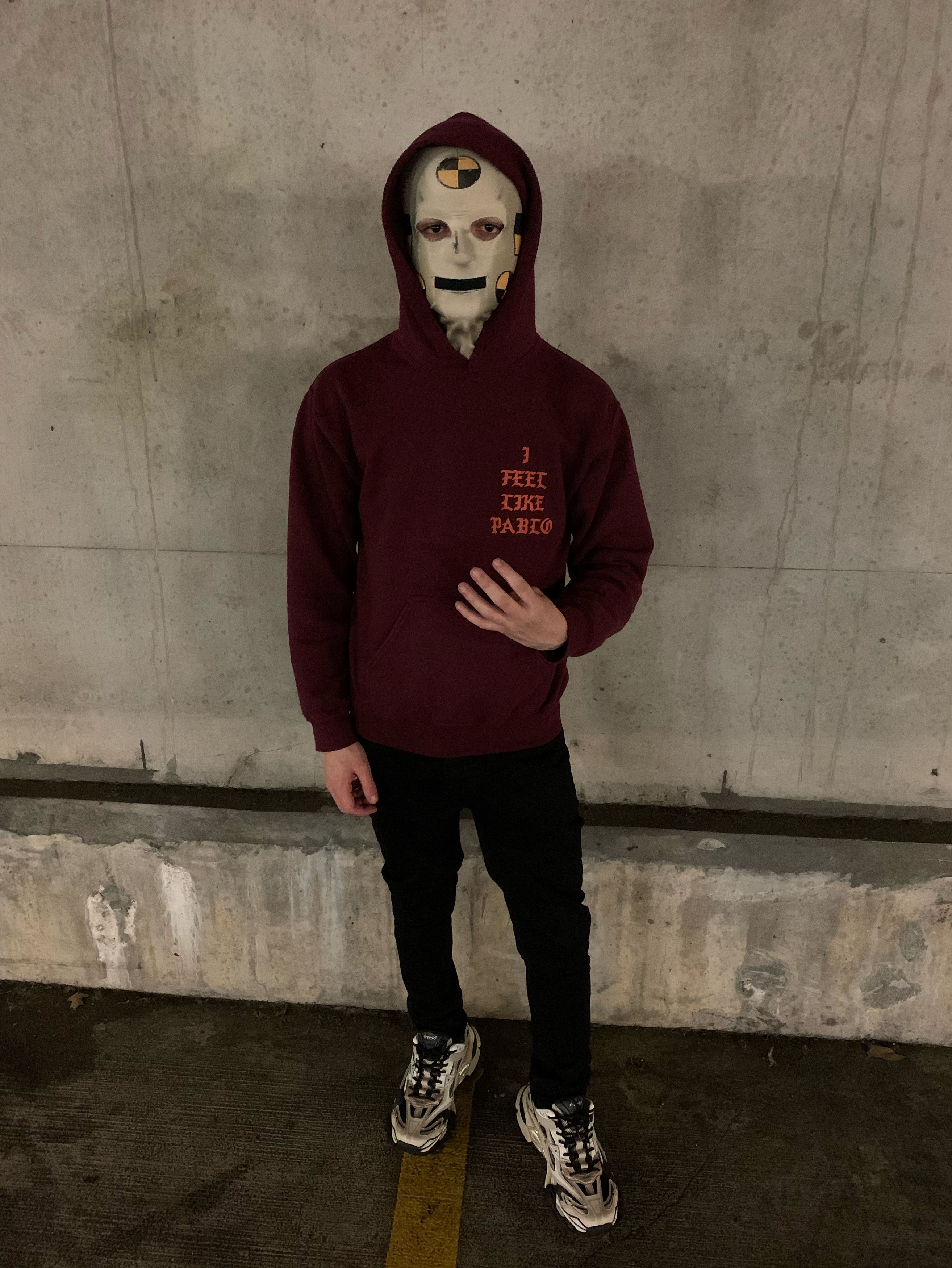 AWGE AWGE Crash Dummy Mask Size ONE SIZE - 5 Thumbnail