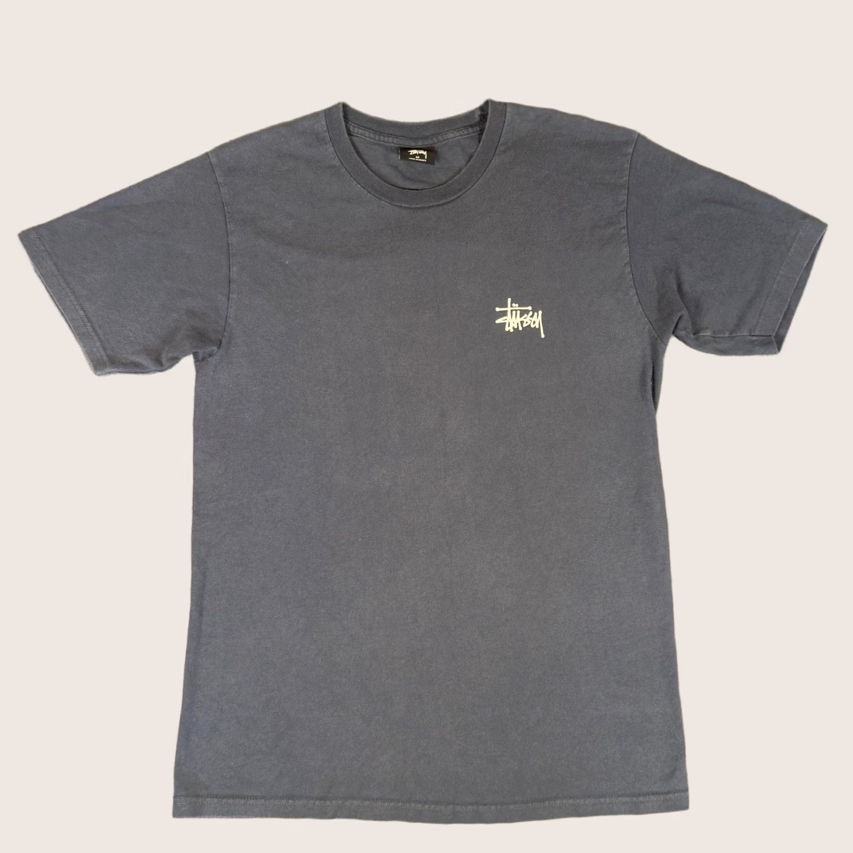 Streetwear × Stussy Stussy Honolulu Exclusive Navy Blue T-Shirt Sz