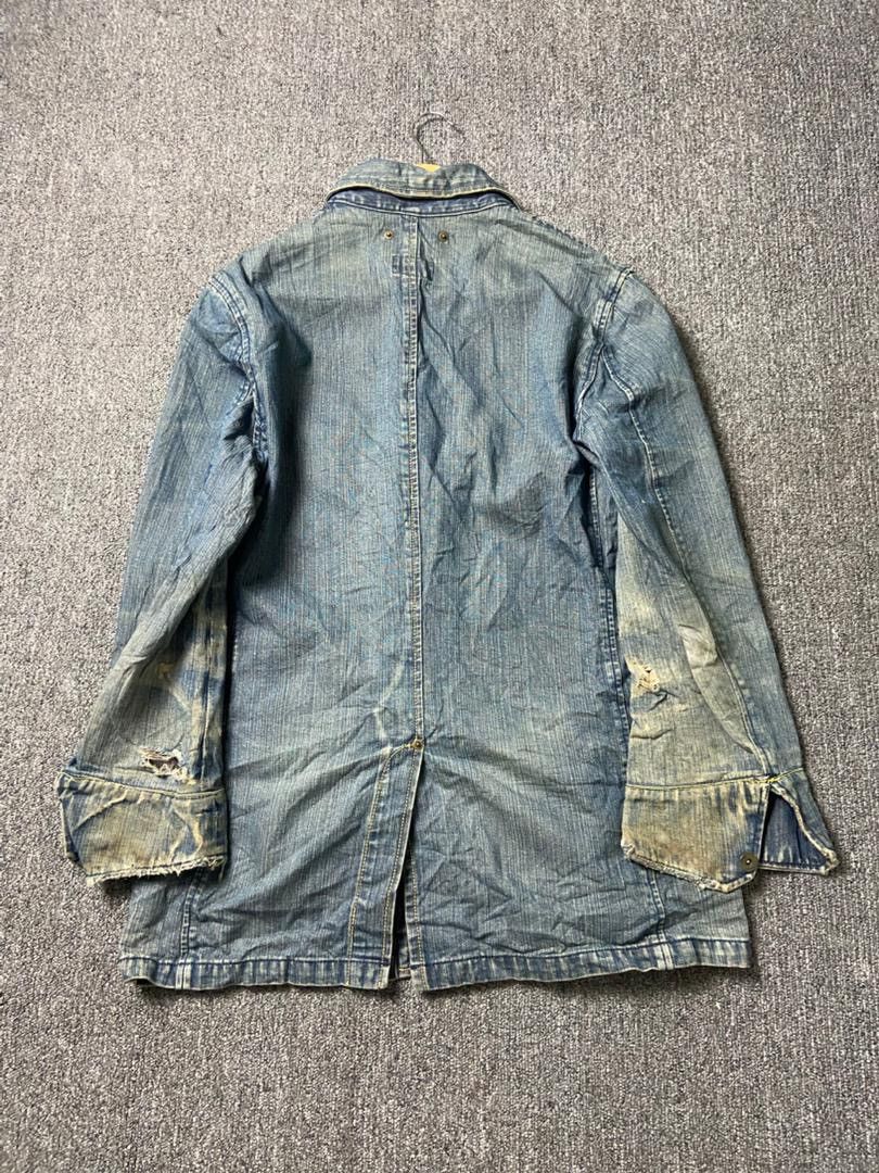 Japanese Brand Mac Keen Original Obedient Denim Jacket (186) Size US L / EU 52-54 / 3 - 2 Thumbnail