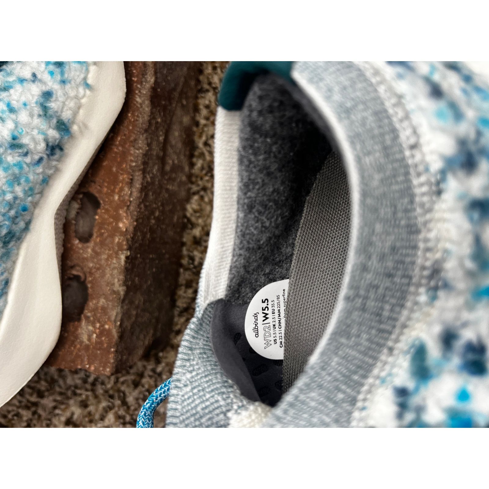 Allbirds Allbirds Wool Dasher Fluffs Sneaker Teal/Deep Emerald 5.5 Size US 5.5 / IT 35.5 - 8 Thumbnail
