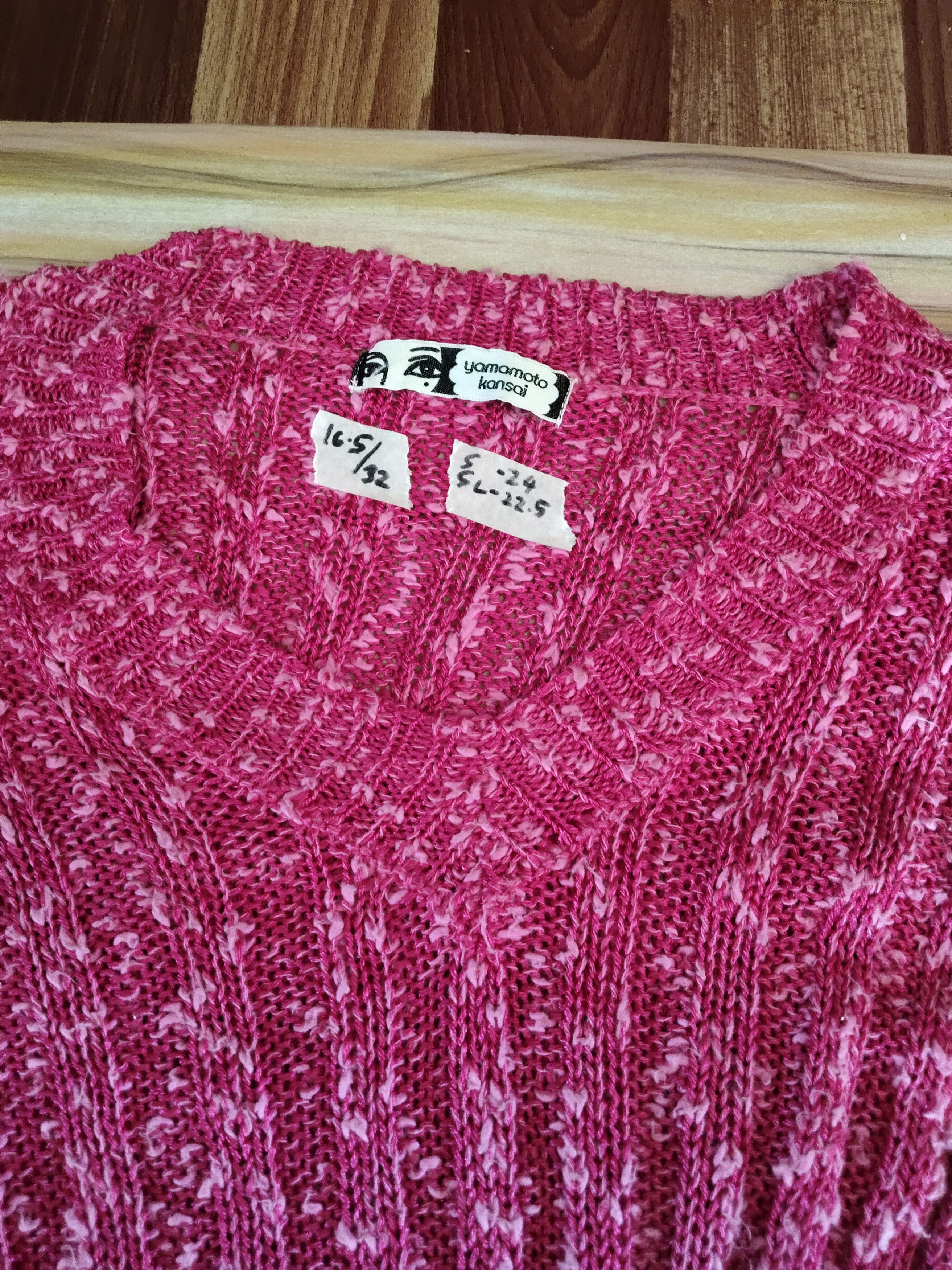 Kansai Yamamoto YAMAMOTO KANSAI Knitwear Sweater Size XS / US 0-2 / IT 36-38 - 2 Thumbnail
