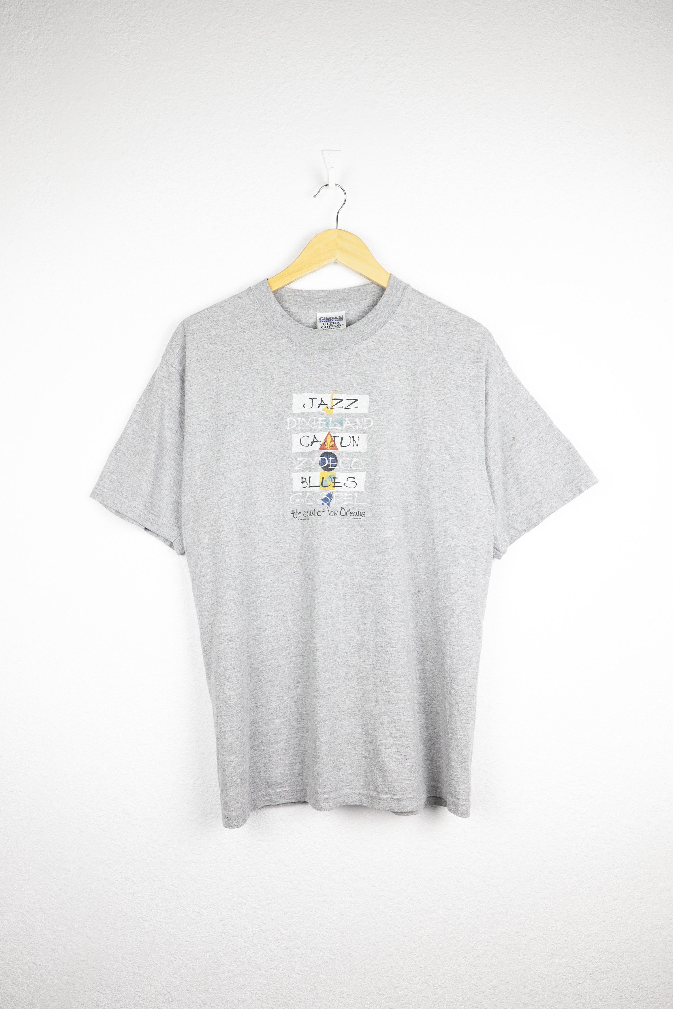 Band Tees × Vintage Vintage 1999 Jazz The Soul of New Orleans Graphic Tshirt 90s Size US L / EU 52-54 / 3 - 1 Thumbnail