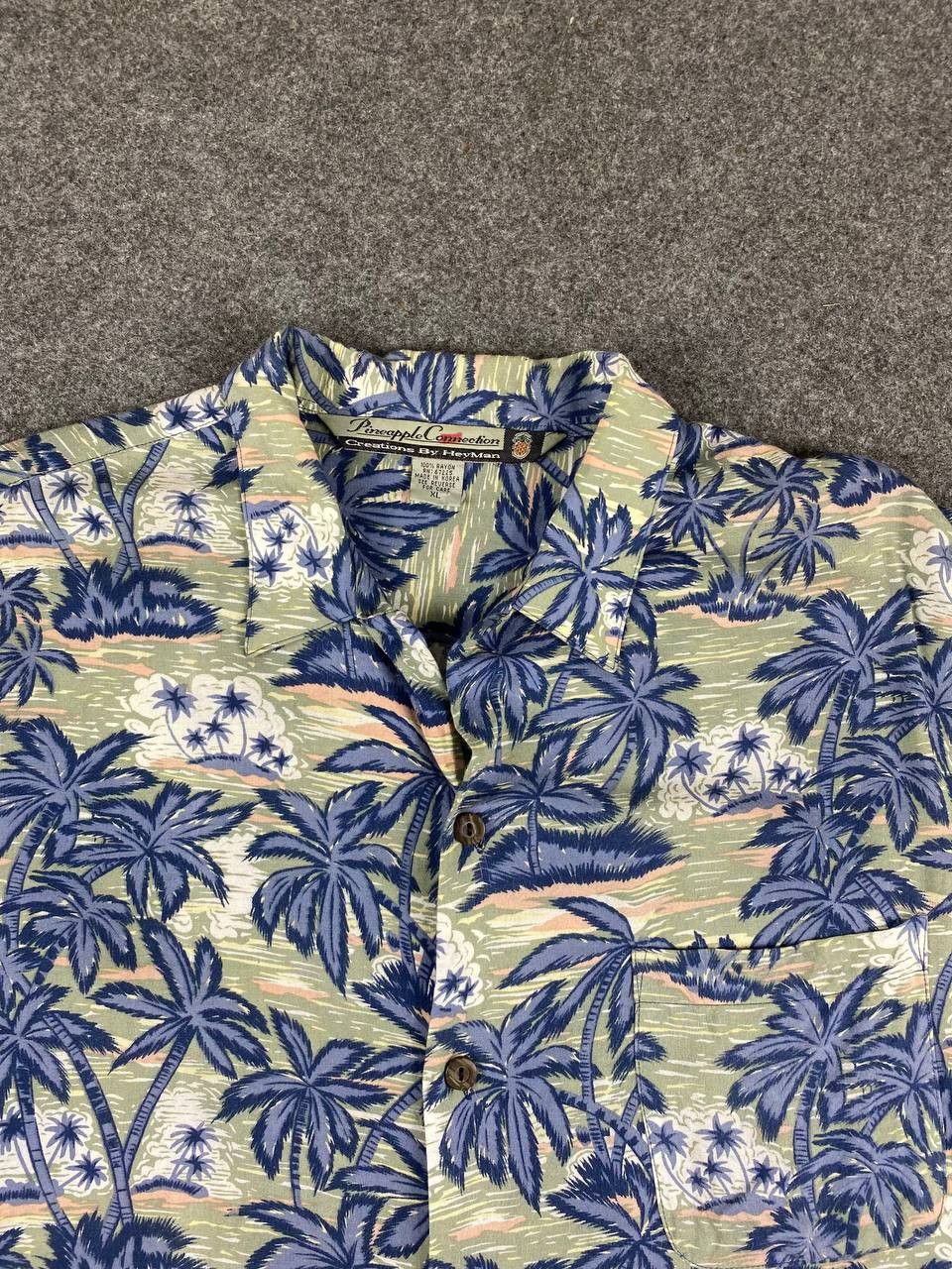 Pineapple Connection vintage pineapple connection rayon hawaiian shirt Size US XL / EU 56 / 4 - 2 Thumbnail