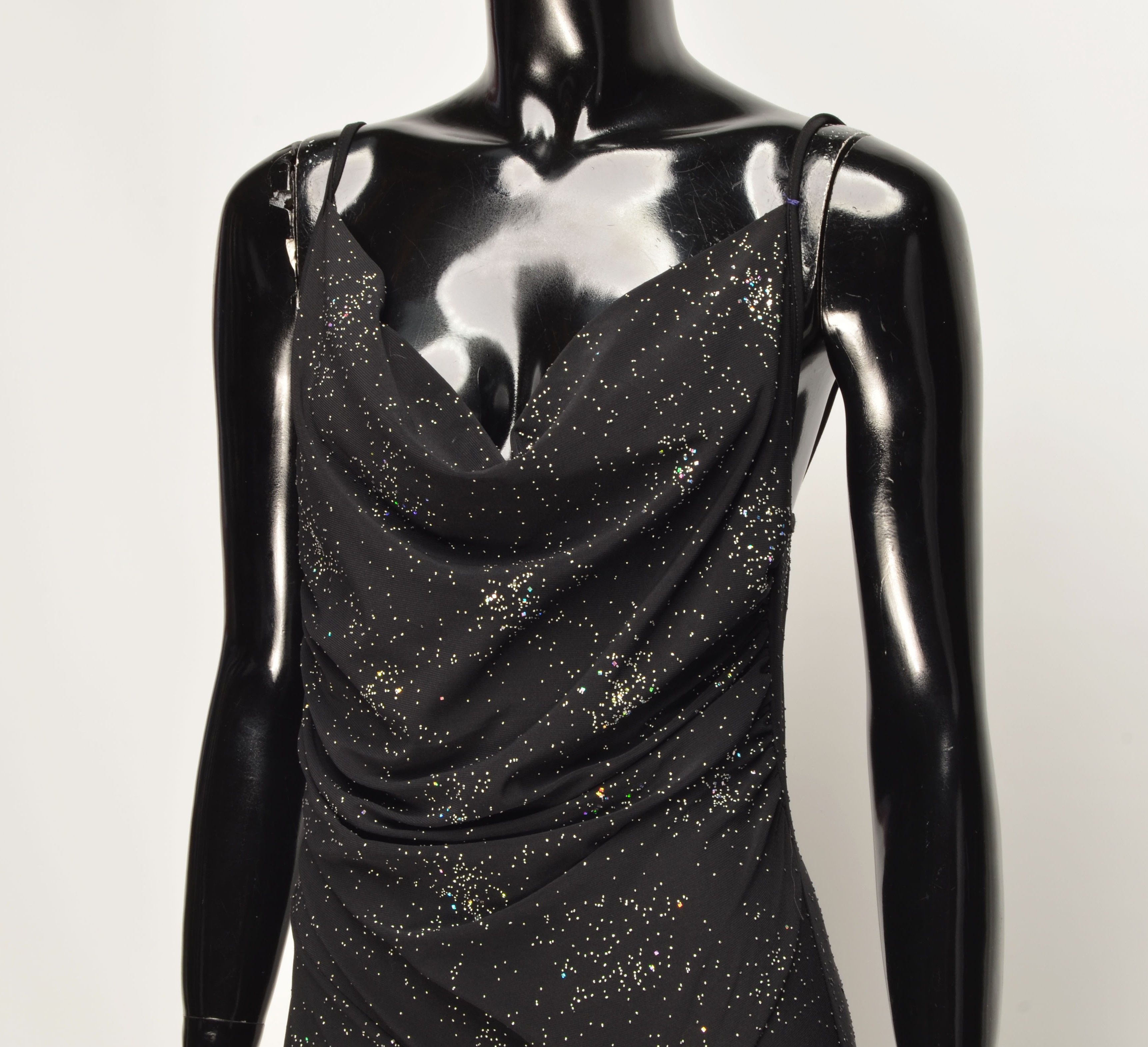 Vintage Vintage Style 90's Y2K Sparkle Fairy Asymmetrical Dress Size L / US 10 / IT 46 - 2 Thumbnail