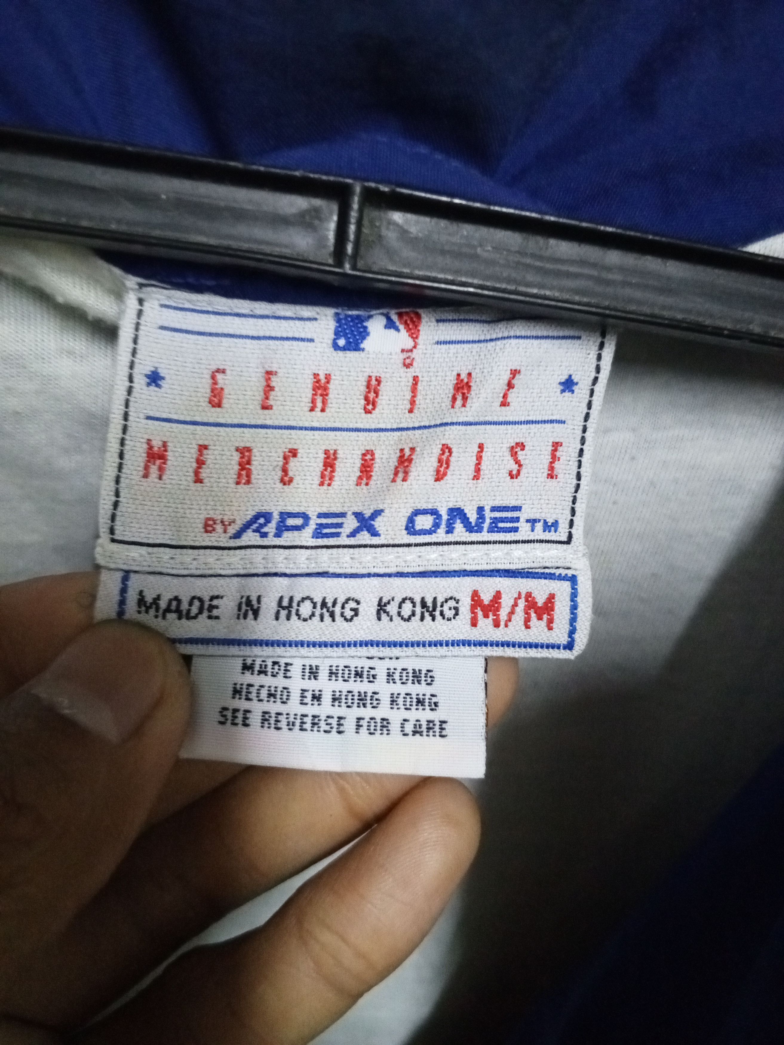 NFL vtg 90s apex one ×nfl× LA nylon jacket Size US L / EU 52-54 / 3 - 10 Thumbnail