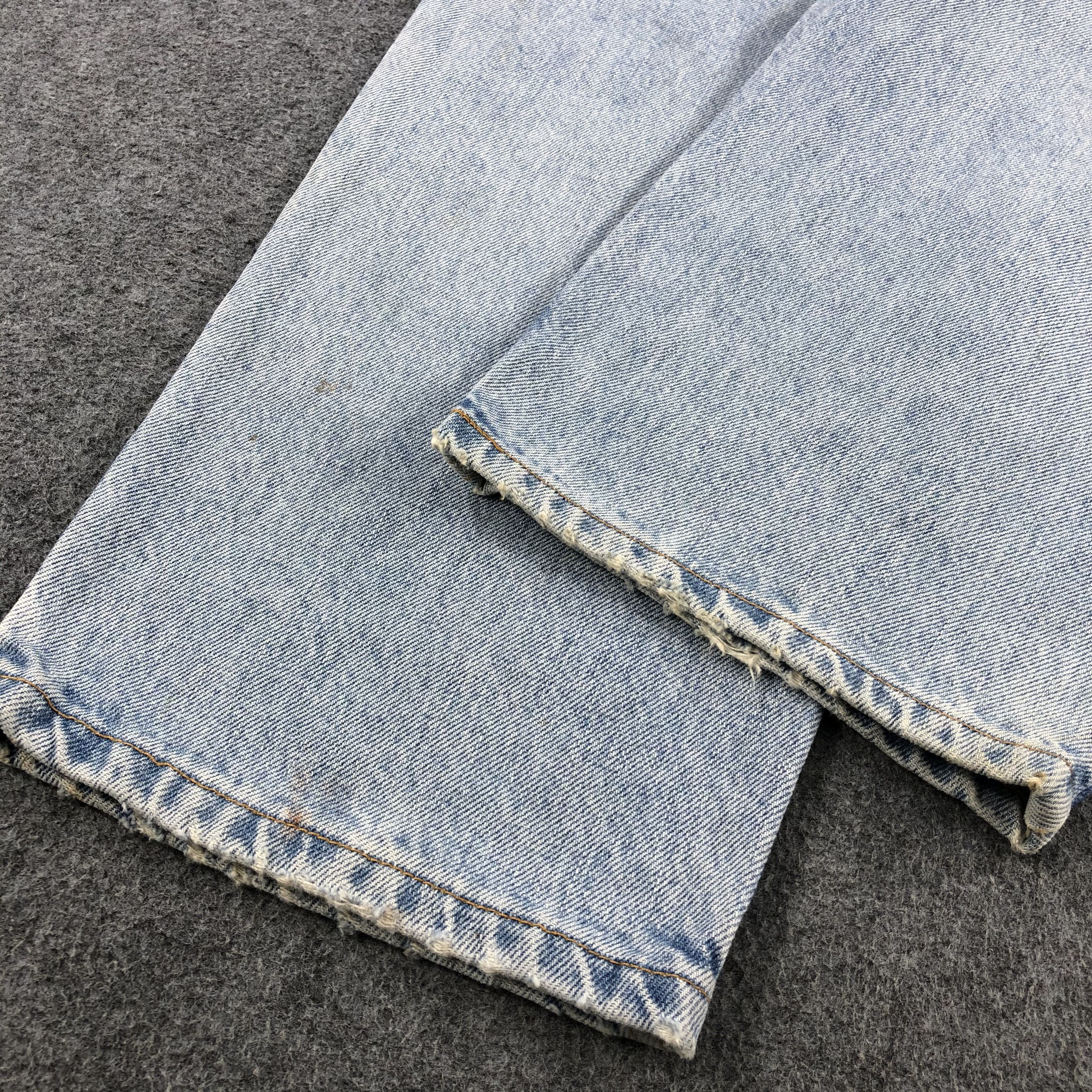 Levi's Vintage 90s Light Wash Levis 550 Jeans-J1993 Size US 34 / EU 50 - 6 Thumbnail