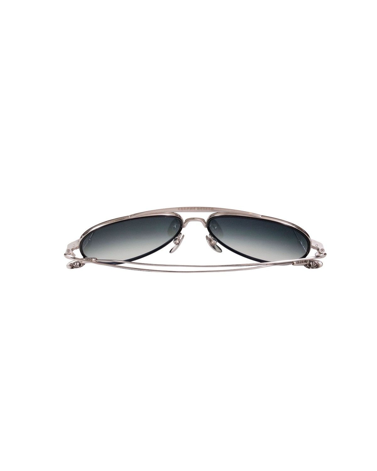Chrome Hearts Chrome Hearts « BONE PRONE V » Sunglasses Silver Size ONE SIZE - 5 Thumbnail
