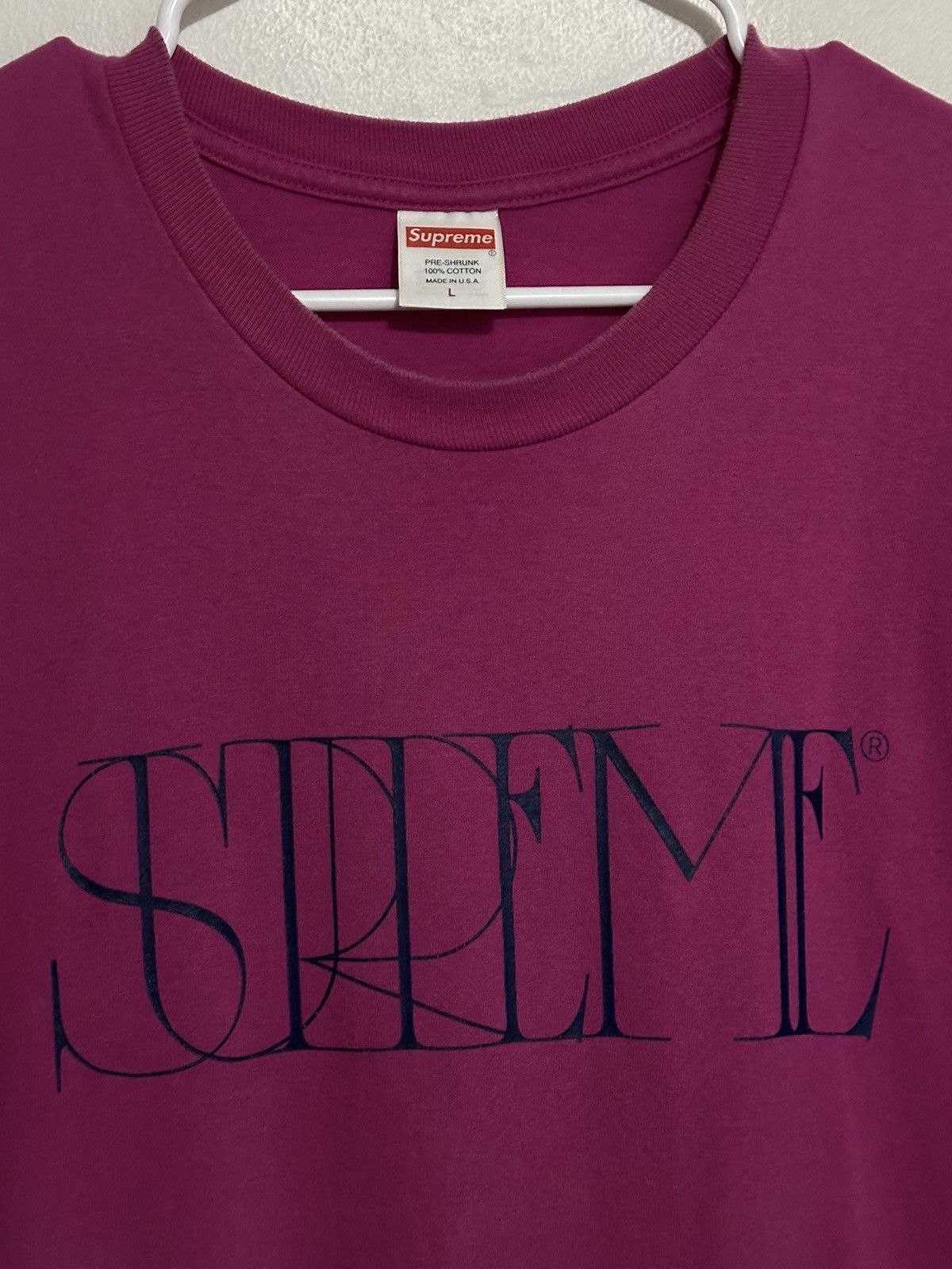 Supreme Supreme Trademark Tee Size US L / EU 52-54 / 3 - 2 Thumbnail