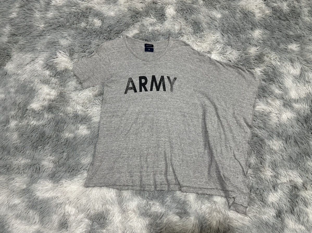 Maison MIHARA YASUHIRO 🔥Rare Mihara Yasuhiro Asymmetric Extended Army Shirt Cut Sew Size US S / EU 44-46 / 1 - 2 Thumbnail