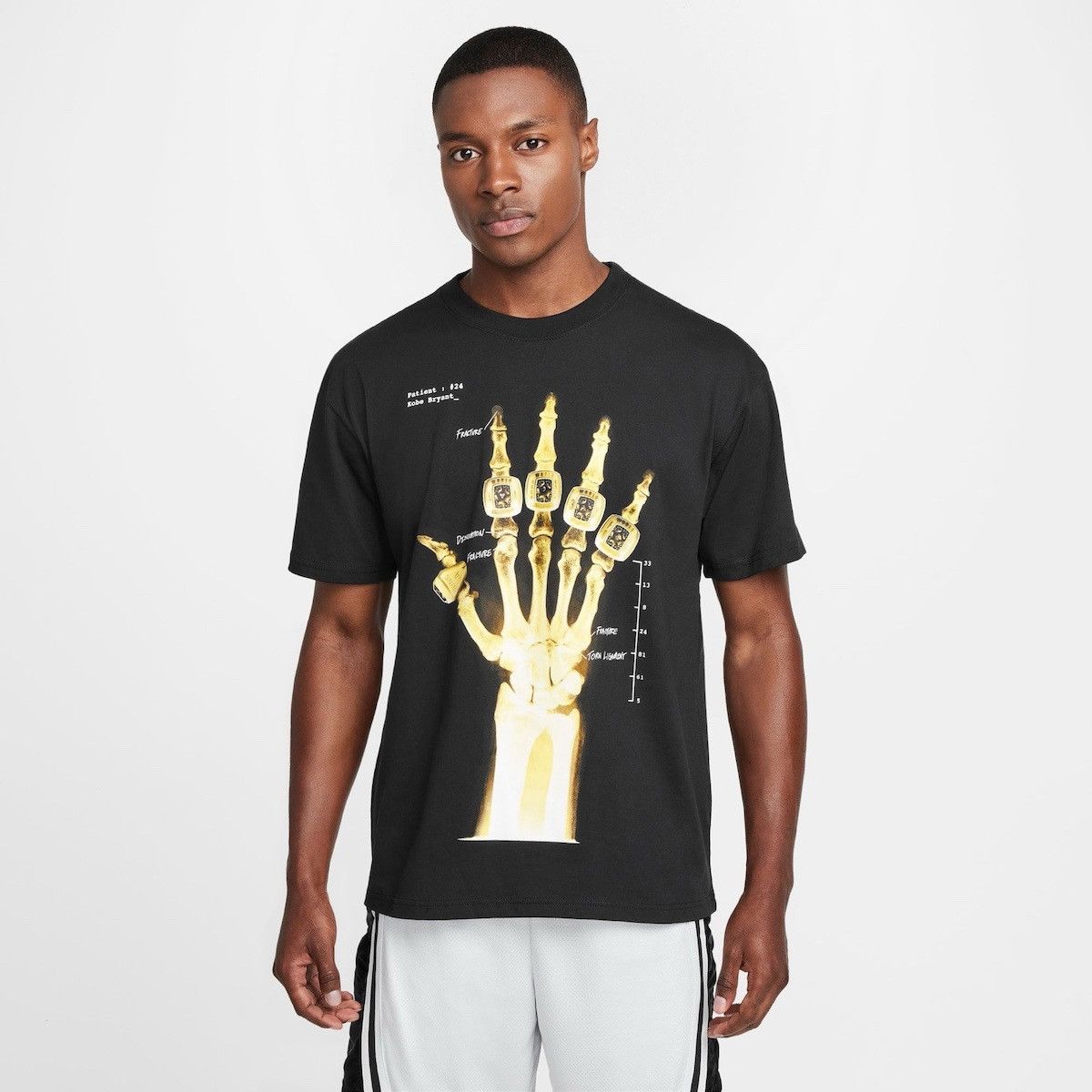 Nike 2024 NIKE KOBE X-RAY “BROKEN NOT BEATEN” BLACK T-SHIRT (XXL) Size US XXL / EU 58 / 5 - 2 Thumbnail