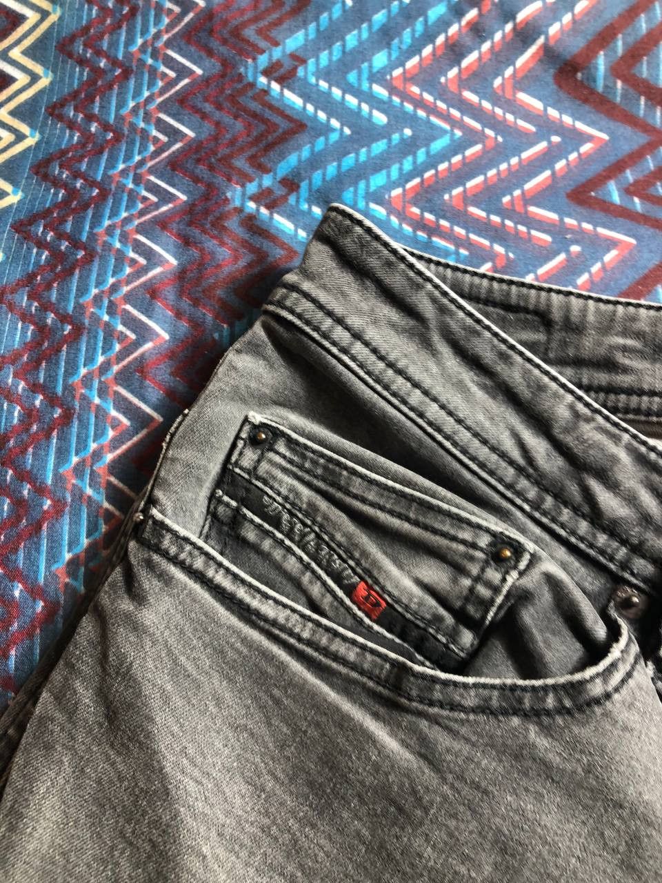 Diesel × Vintage Vintage Diesel Industry Slim Skinny Denim Size US 36 / EU 52 - 17 Thumbnail