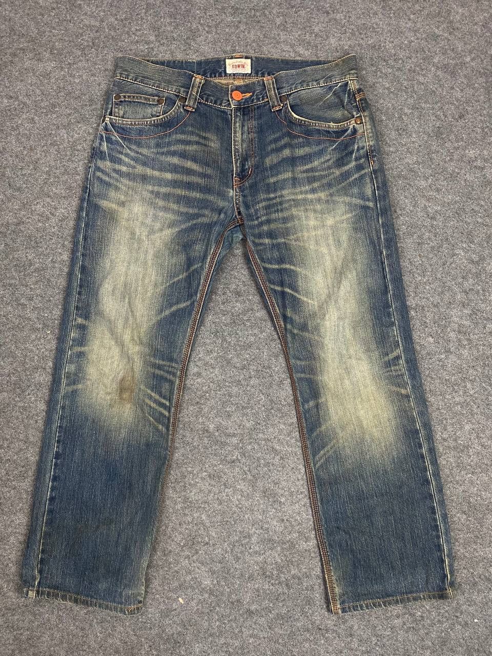 Edwin edwin japanese brands distressed denim nice design Size US 38 / EU 54 - 9 Thumbnail