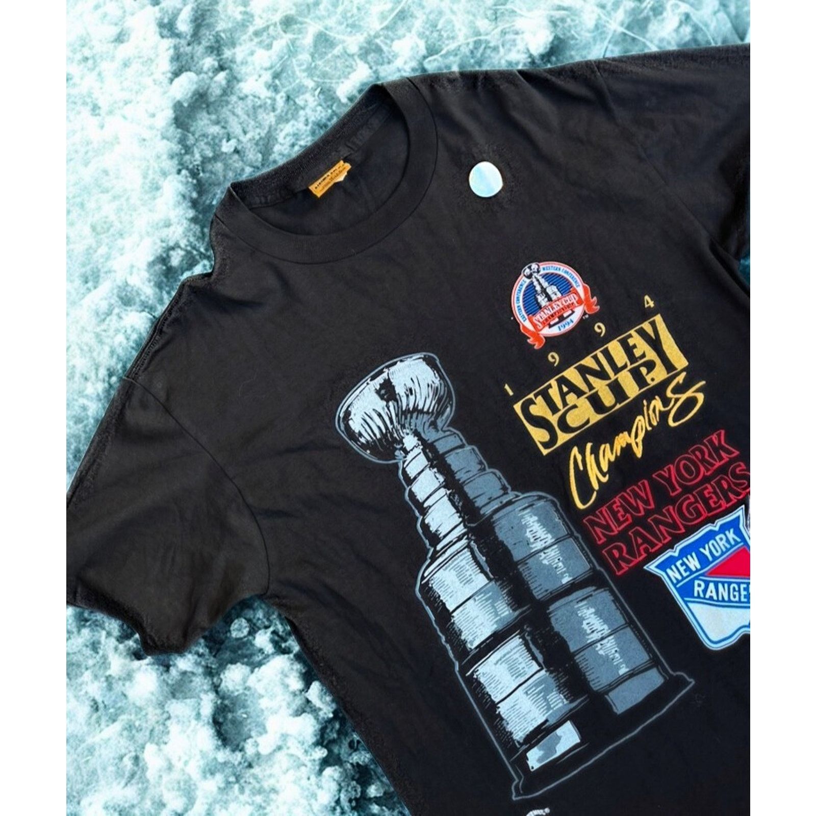 Nutmeg New York Rangers 1994 NHL Stanley Cup Champions Nutmeg Mills Size US M / EU 48-50 / 2 - 2 Thumbnail