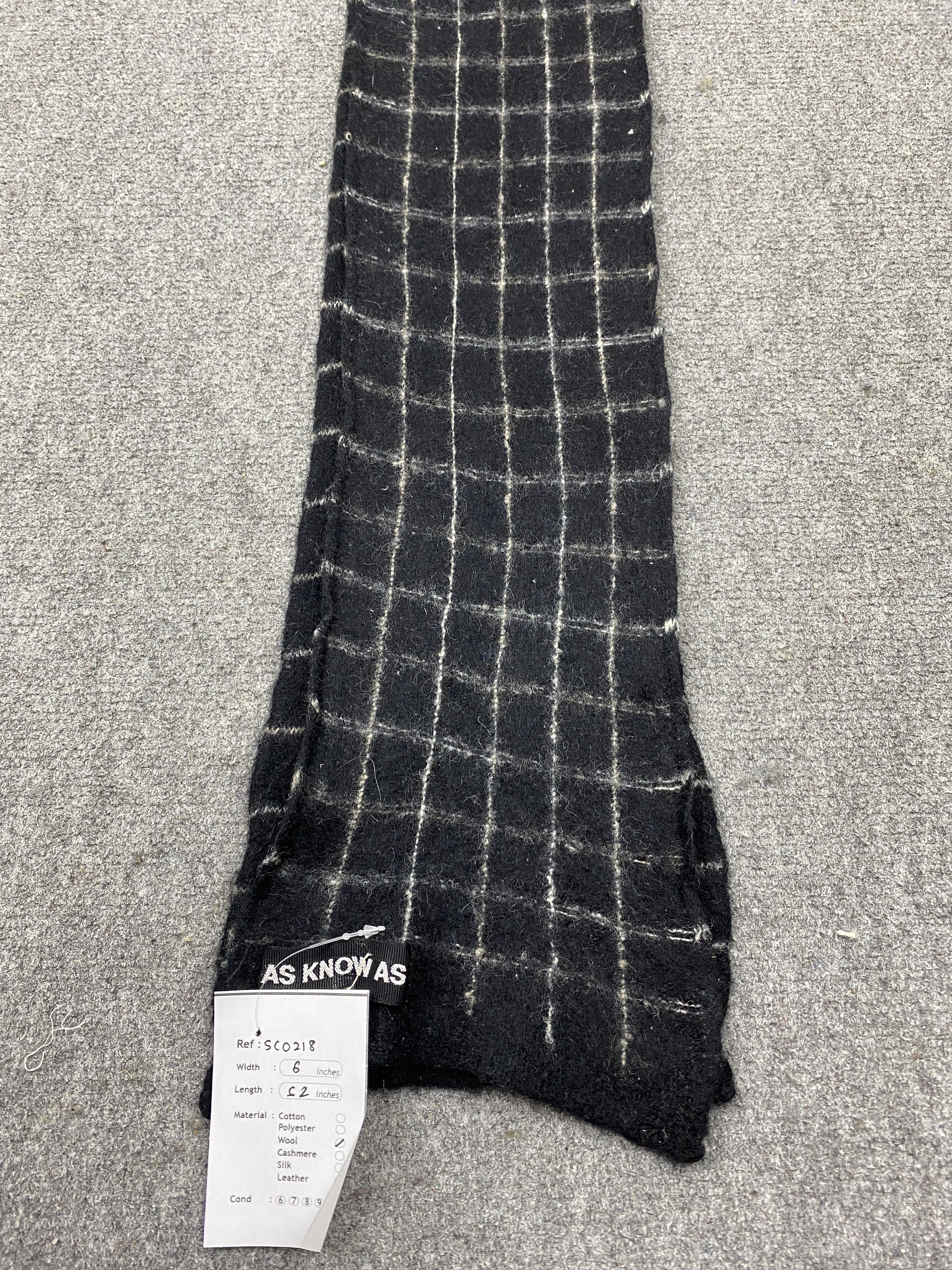 Other As Know As Scarf / Muffler / Neckwear - SC0218 Size ONE SIZE - 3 Thumbnail