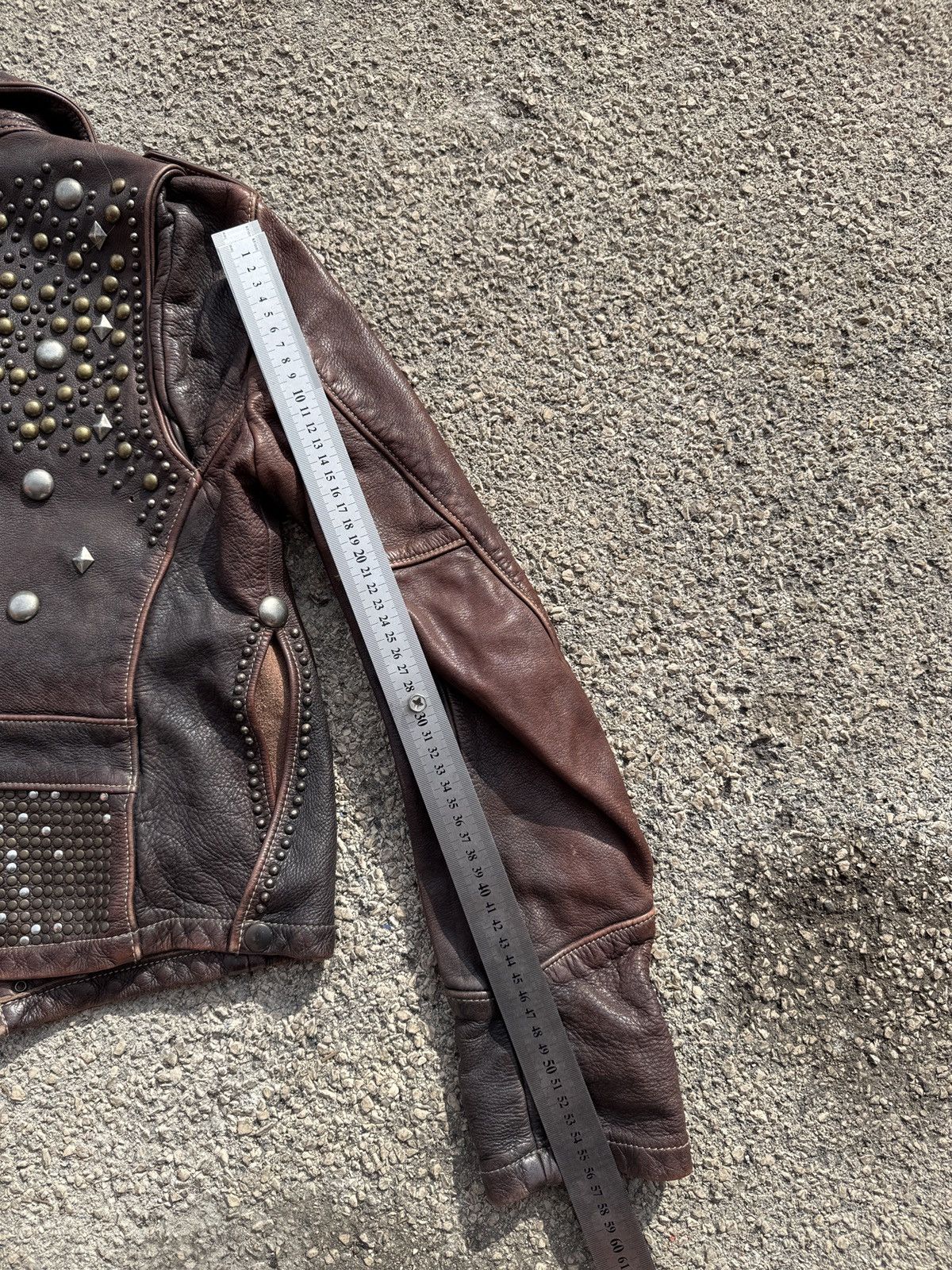 Hollywood Trading Company Hollywood Trading Company HTC studded cowhide leather biker Size M / US 6-8 / IT 42-44 - 12 Thumbnail