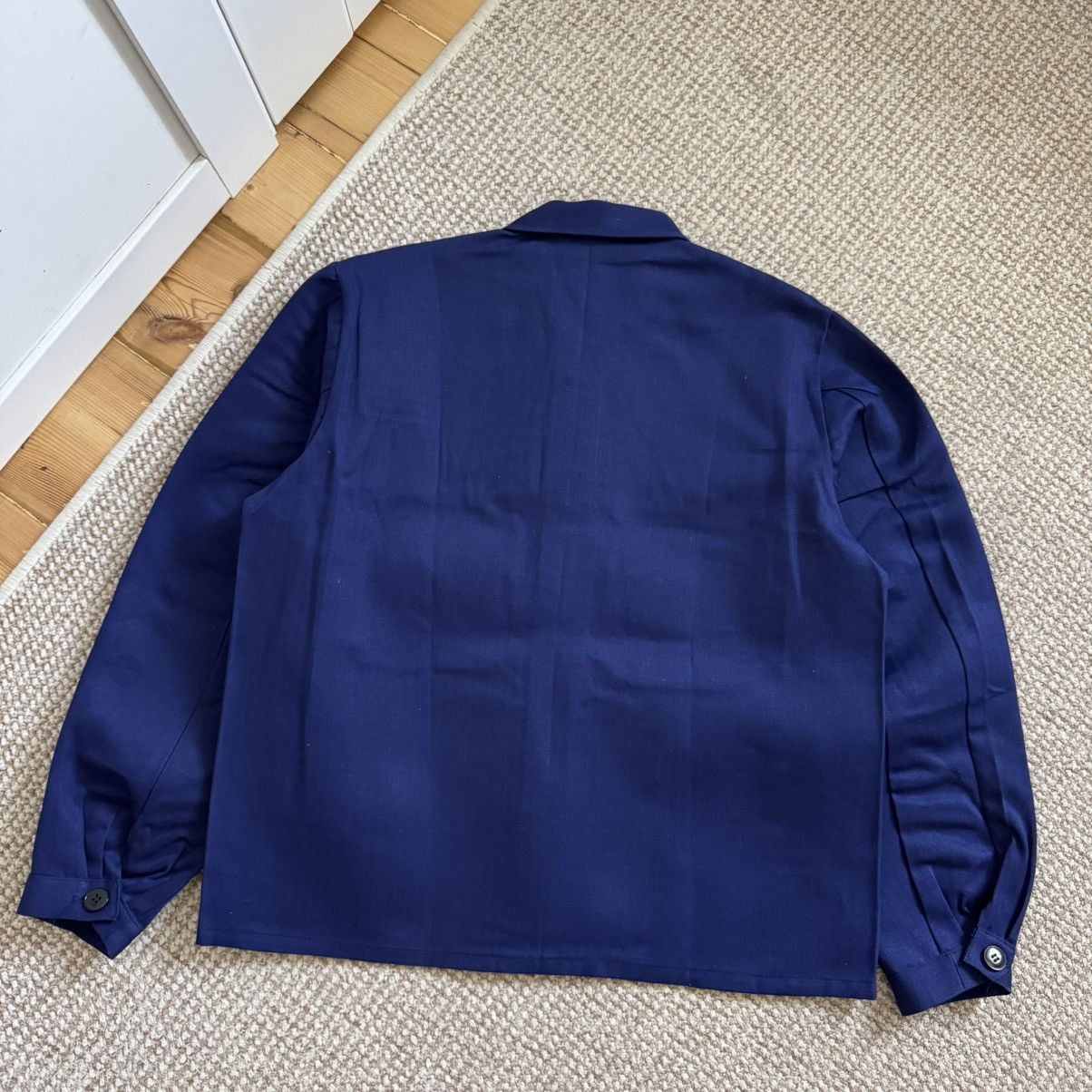 Le Laboureur French vintage HBT herringbone navy works jacket Size US M / EU 48-50 / 2 - 10 Thumbnail