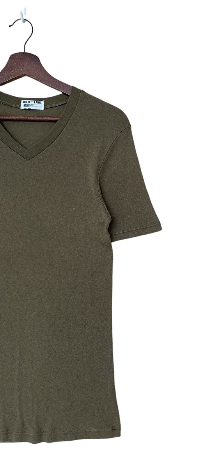 Designer × Helmut Lang × Vintage Vintage Brand Helmut Lang Plain T-shirt 1990s Size US S / EU 44-46 / 1 - 6 Thumbnail