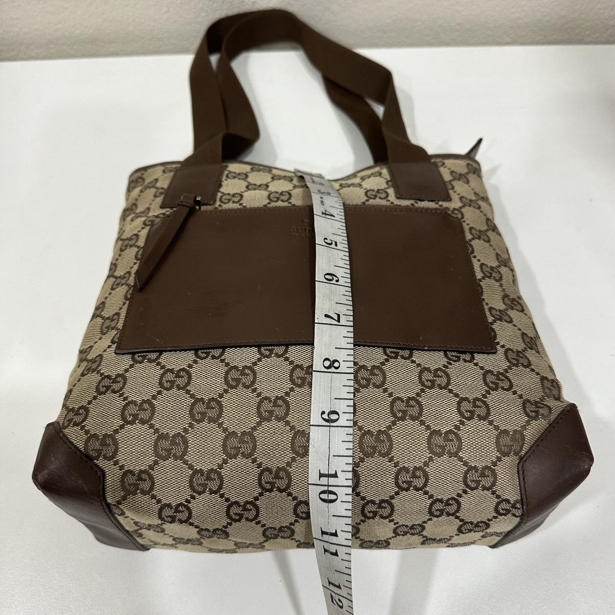 Gucci ‼️YES‼️ GUCCI MEDIUM GG CANVAS MONOGRAM TOTE BAG Size ONE SIZE - 6 Thumbnail