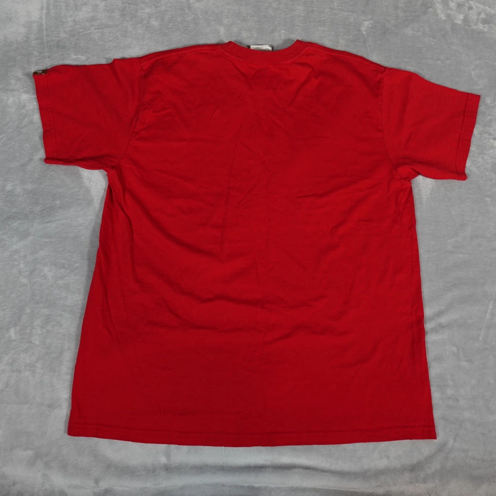 Nike VINTAGE Nike Basketball T-Shirt Men XL Red 2000s Retro Logo Short Sleeve Size US L / EU 52-54 / 3 - 6 Thumbnail