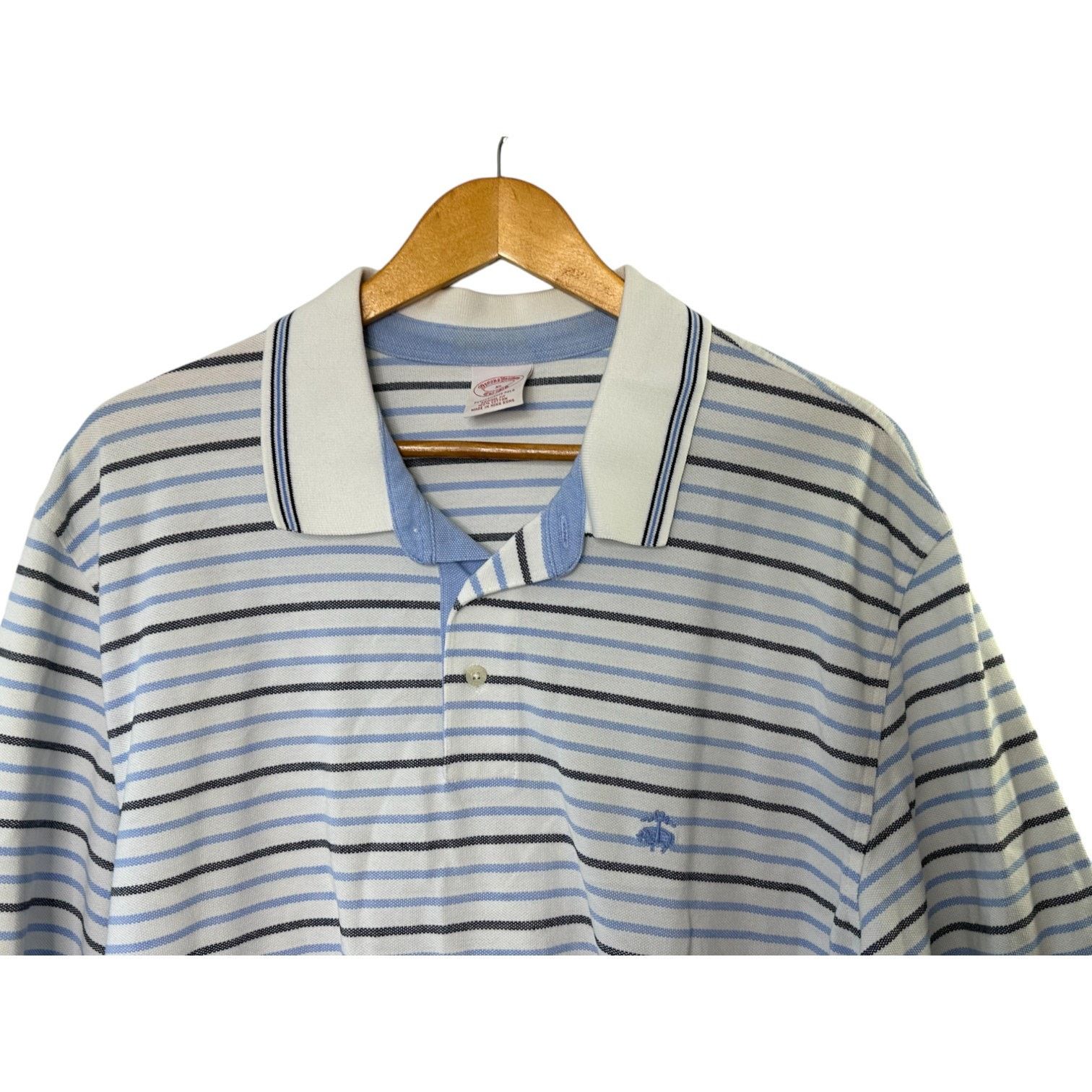 Brooks Brothers Brooks Brothers Performance Short Sleeve Polo Shirt Men's XL Size US XL / EU 56 / 4 - 2 Thumbnail
