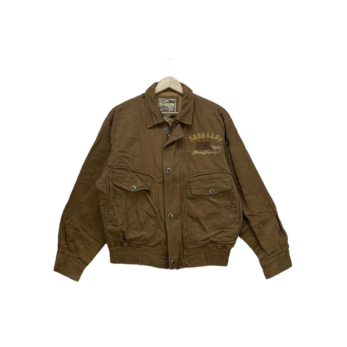 Japanese Brand Japanese Brand Bauralst Bomber Jacket Size US M / EU 48-50 / 2 - 1 Thumbnail