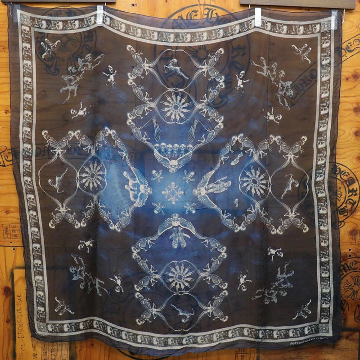 Chrome Hearts Chrome Hearts Foti Silk Scarf Size ONE SIZE - 2 Thumbnail