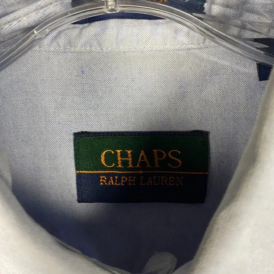 Chaps Chaps Ralph Lauren Button Down Shirt Men's 16 32/33 Cotton Size US M / EU 48-50 / 2 - 3 Thumbnail