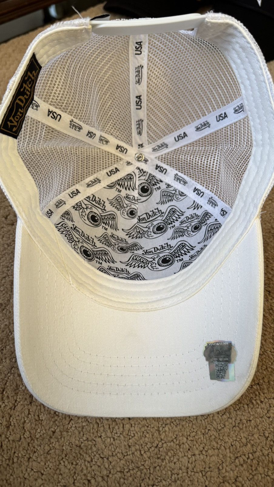 Von Dutch Von Dutch - white trucker Size ONE SIZE - 2 Thumbnail