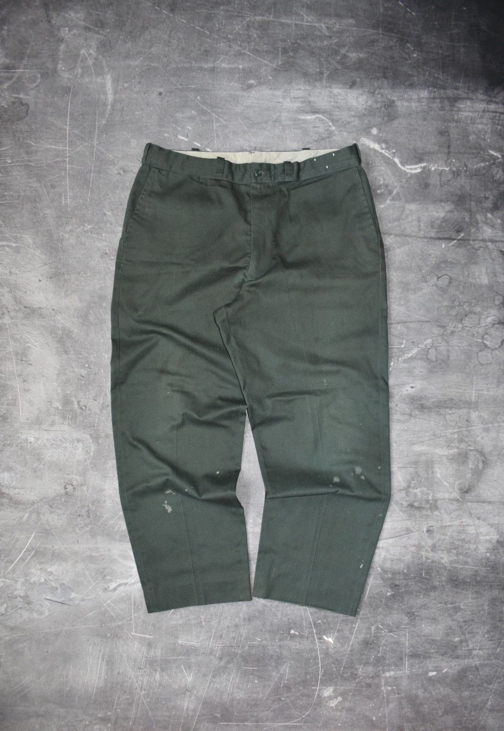 Lee Distressed Vintage Lee Union Workwear Pants (36X28) Size US 36 / EU 52 - 1 Thumbnail