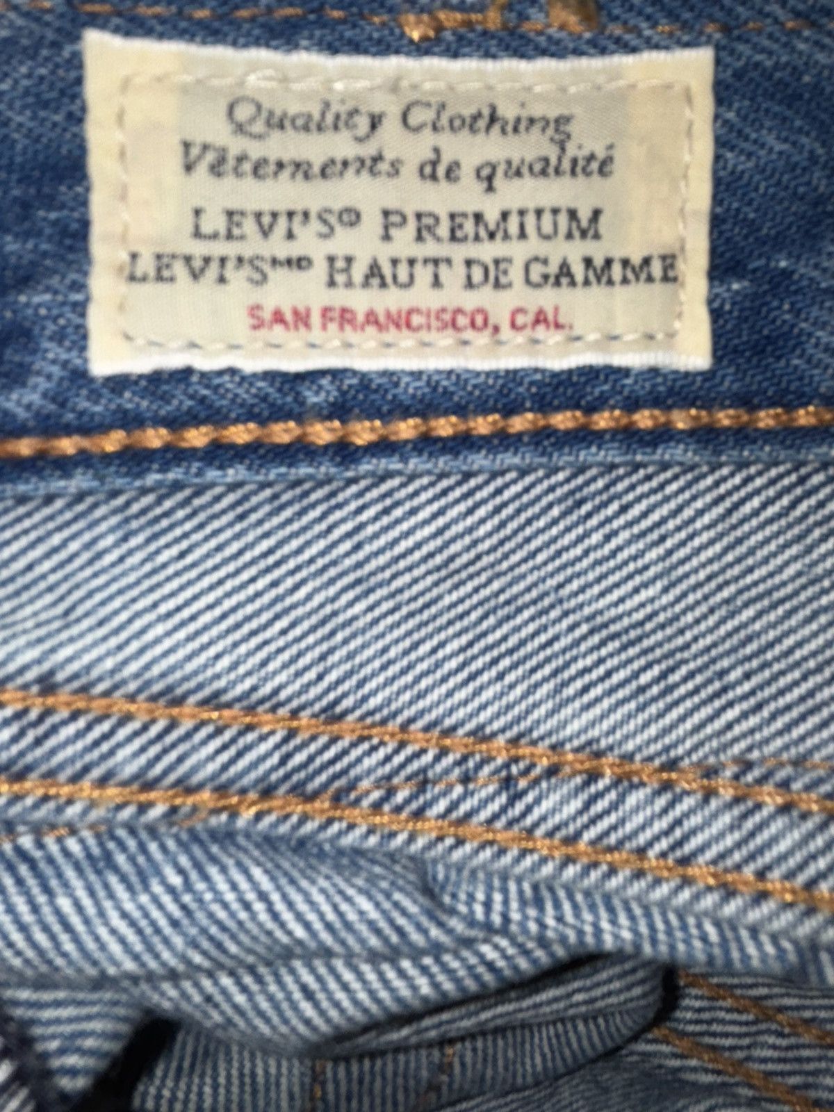 Levi's Levis 1993 Big E wide leg Jeans Streetwear Style Size US 38 / EU 54 - 5 Thumbnail
