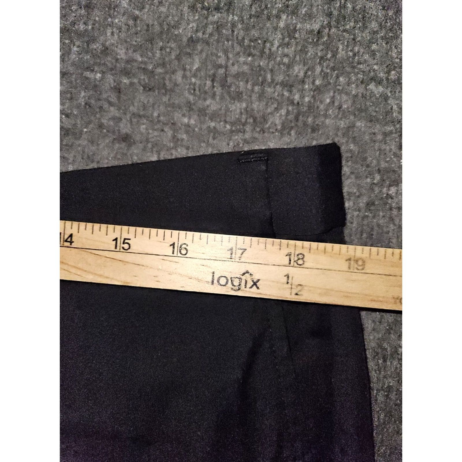 Michael Kors Michael Kors Men's Black Dress Pants 38x30 Mid Rise Stretch Performance Preppy Size US 38 / EU 54 - 3 Thumbnail