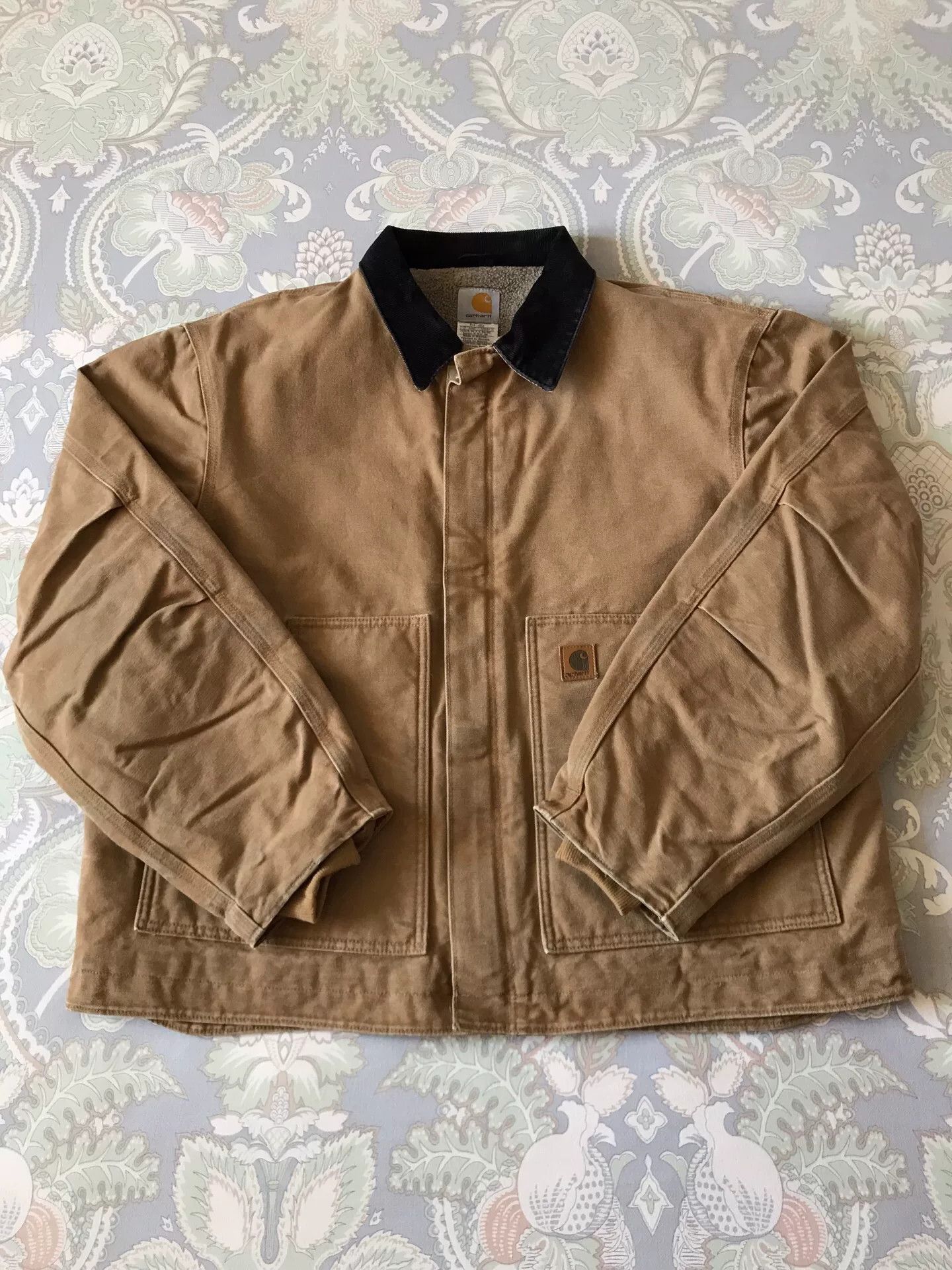 Carhartt Carhartt J164 Washed Canvas Jacket Size US XL / EU 56 / 4 - 1 Thumbnail