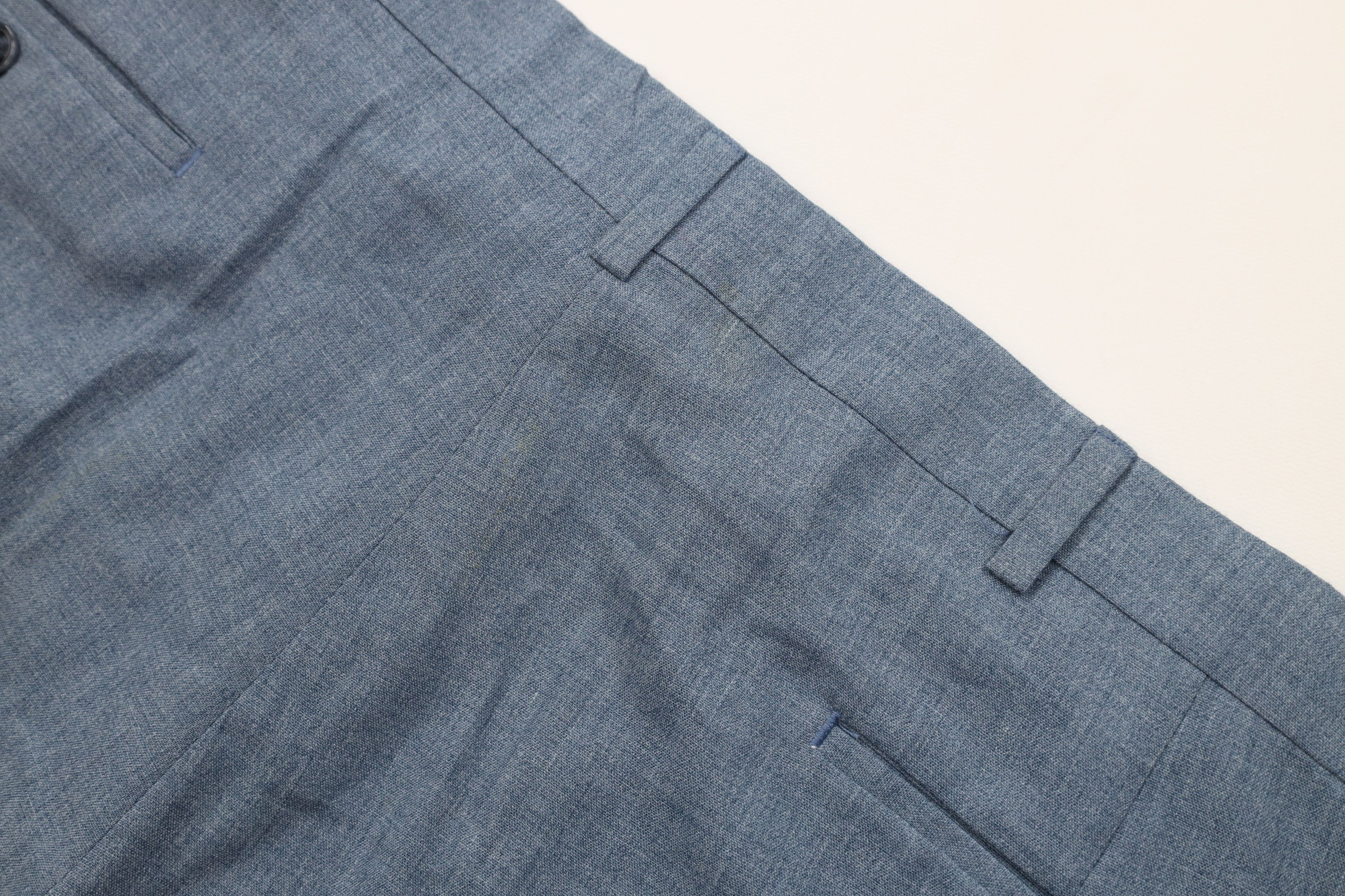 Vintage Vintage 70s Streetwear Gabardine Knit Wide Leg Chino Pants Size US 40 / EU 56 - 14 Thumbnail