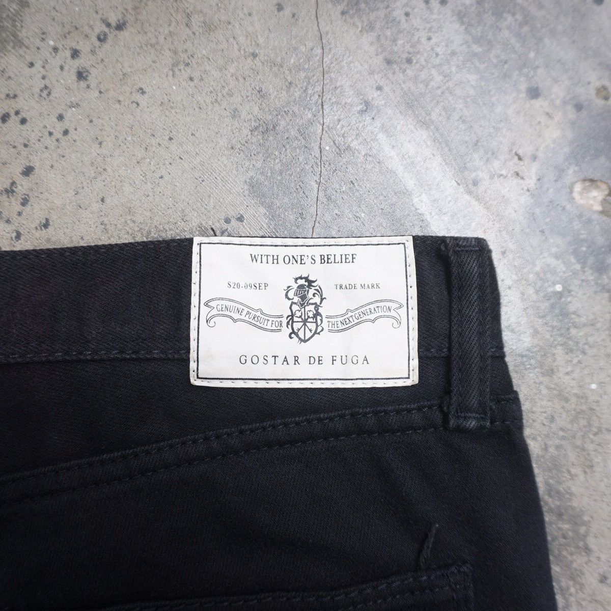 GOSTAR DE FUGA Gostar de FUGA black Jeans Size US 34 / EU 50 - 13 Thumbnail