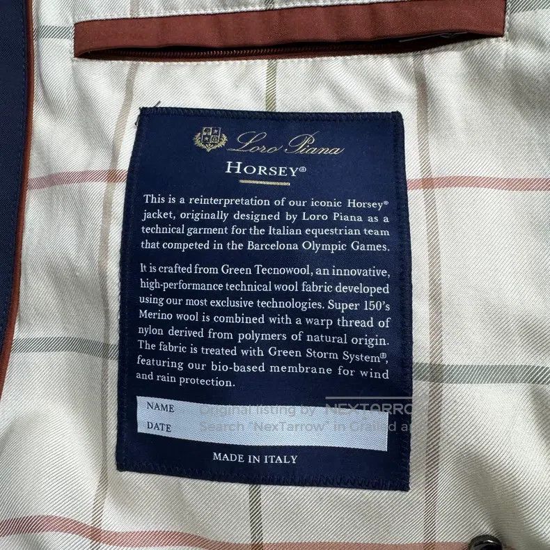 Loro Piana Loro Piana Equestrian Series Removable Down and Wool Jacke Size US L / EU 52-54 / 3 - 4 Thumbnail